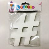 Chữ gỗ hình # - # wooden letter cut out
