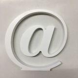 Chữ gỗ hình a còng - @ wooden letter cut out