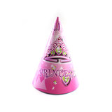Jeweled princess party hats 6/pack