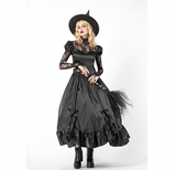 Trang phục Phù thủy đen -  Witch costume adult female TPNL04