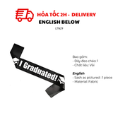 Băng Đeo Chéo Lễ Tốt Nghiệp - Graduation SASH LTN29