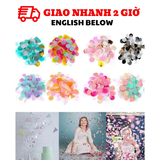 Kim Tuyến Giấy Nhiều Mẫu, Nhiều Màu Trang Trí Tiệc Cưới, Sinh Nhật Tiệc Chia Tay Độc Thân - Confetti Multi Color for Birthday Party Wedding Bachelorette Gender Reveal Baby Shower CTDT34