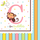 Baby ABC napkins large 33cm