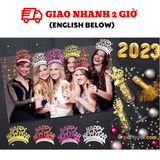 Bộ 10 vương miện Happy New Year Party Kit cbhp25