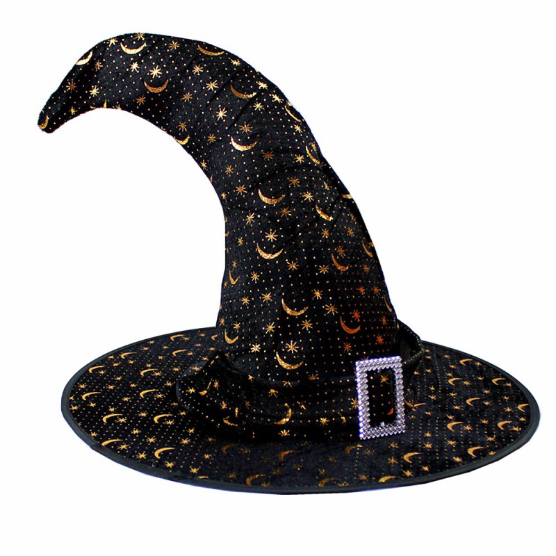 Sombrero de Bruja con Velo - ¡El Toque Final para tu Disfraz de Halloween! - Sombrero de Bruja con Velo