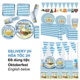 Ly, Khăn Giấy, Dây Cờ, Nón Và Khăn Trải Bàn Oktoberfest