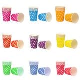 Polkadot paper cups 5/pack