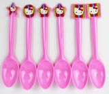 Hello Kitty plastic spoons 6/pack