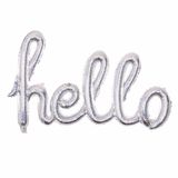 Letter HELLO foil balloon