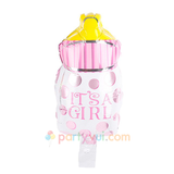 Bong bóng hình bình sữa girl