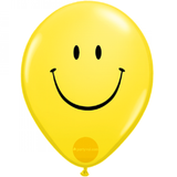 Smiley face latex balloons 1 pack