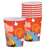 Peanuts paper cups 8/pack