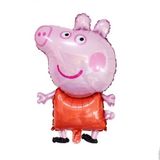 Peppa pig foil balloon (Orange) - Size M