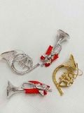 Christmas trumpet decoration dcxe49