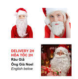 Bộ Râu Giả Ông Già Noel - Santa Claus Beards BBNE76