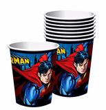 Superman paper cups 8/pack