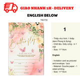 Thiệp Mời Tiệc Baby Shower TBGT55