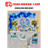 Bộ bong bóng trang trí Babyshark Birthday set tcl27