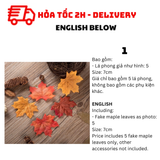 Lá Phong Nhiều Mẫu Trang Trí Maple Leaves For Decoration TGV03