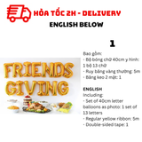 Bộ Bóng Trang Trí Lễ Tạ Ơn Thanksgiving Decoration Balloon Set TGV05
