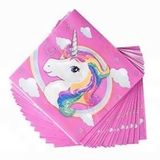 Khăn giấy ăn unicorn hồng 20/gói