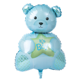 Bear foil balloon boy