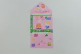 Thiệp mời peppa pig hồng
