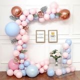 Set line bóng cho bé gái - Balloon garland for girl GLK02
