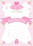 Thiệp mời Baby Girl Invitation Card ivtc 22
