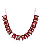 Dây cờ Merry Christmas banner dcxm19