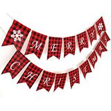 Dây cờ Merry Christmas banner dcxm28