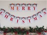 Dây cờ Merry Christmas banner dcxm37