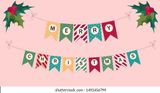 Merry Christmas banner dcxe42