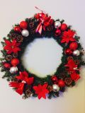Vòng nguyệt quế Giáng Sinh  - Xmas wreath vnq02