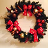 Vòng nguyệt quế Giáng Sinh  - Xmas wreath vnq03