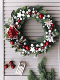 Vòng nguyệt quế Giáng Sinh  - Xmas wreath vnq08