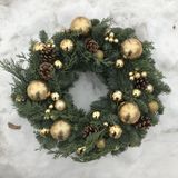 Vòng nguyệt quế Giáng Sinh  - Xmas wreath vnq09