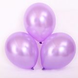 Set 10 bóng tím  nhũ - Purple balloon bbcs07