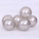 Set 10 bóng xám nhũ - Grey pearl balloon bbcs05