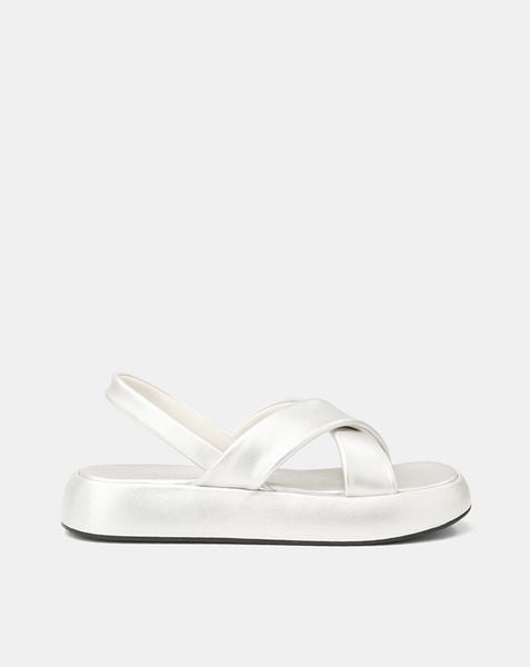 Giày Sandal Quai Chéo Hiệu Ứng Phồng