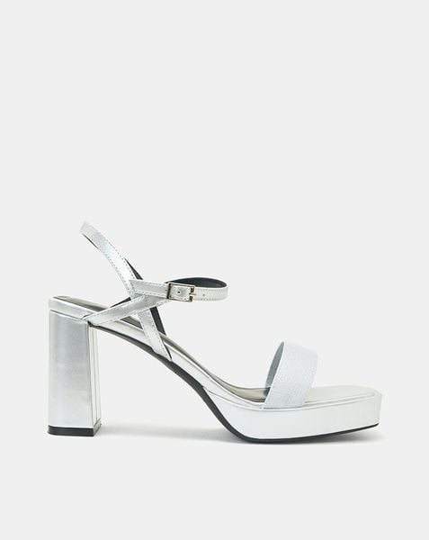 Giày Sandal Đế Đúp Quai Kim Tuyến