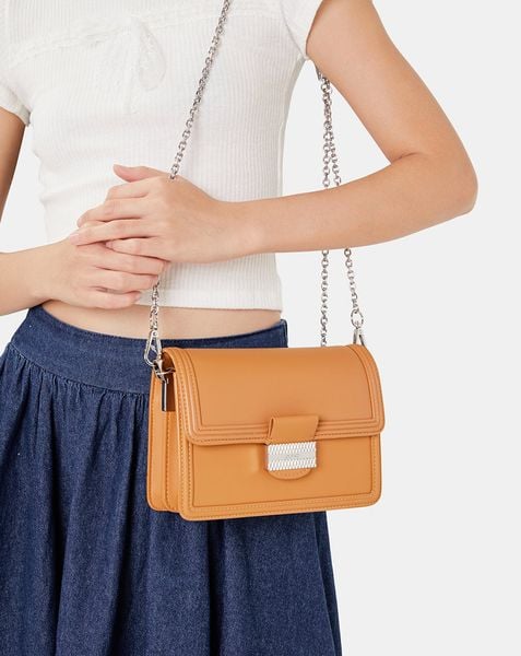  Túi Xách Nhỏ Trang Trí Khóa Kim Loại 