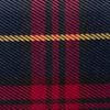  Giày boot hoa văn tartan 