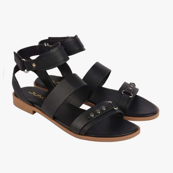 Giày sandal bệt quai ngang trang trí đinh tán SD01042