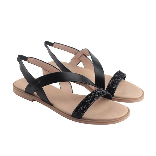 Giày sandal bệt phối kim tuyến SD01040