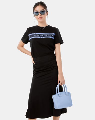  Áo cổ tròn họa tiết Monogram 