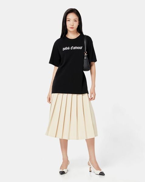  Áo thun thêu cao Bebe 