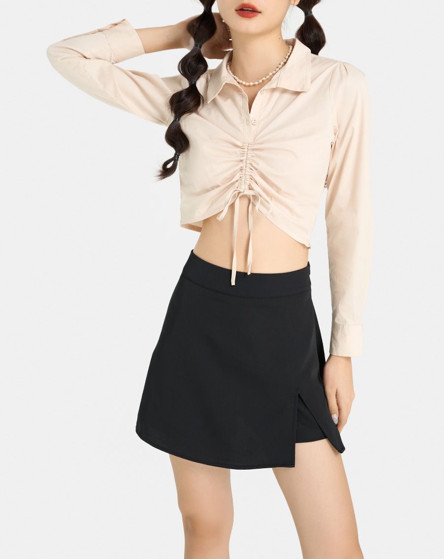 Quần váy mini cutout