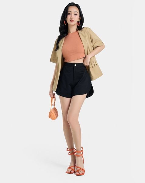 Quần short vạt bầu