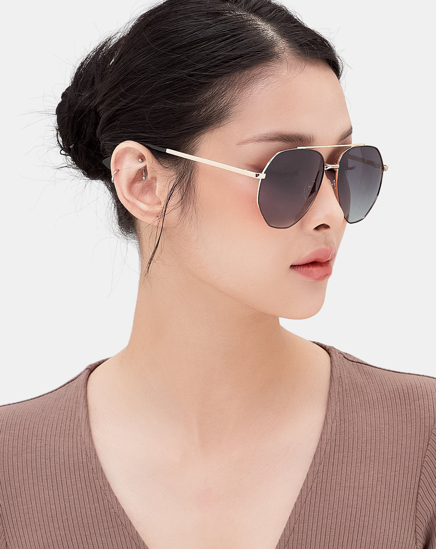 Mắt kính avator kim loại - Image 2